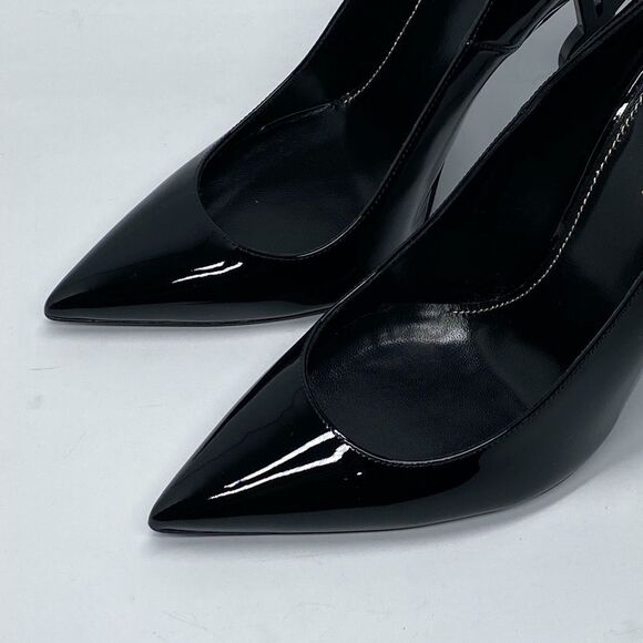 Saint Laurent Opyum Point-Toe Patent Leather Pumps size 39.5 - Picture 8 of 16
